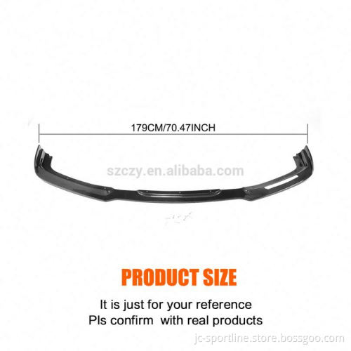 Carbon Fiber Front Bumper Lip for Lexus IS250 Base Sedan 4-Door 11-12